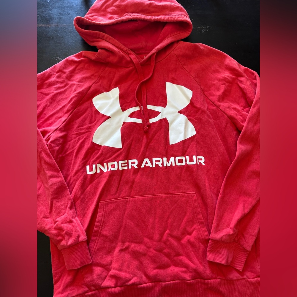 Under Armour Red Hoodie XL